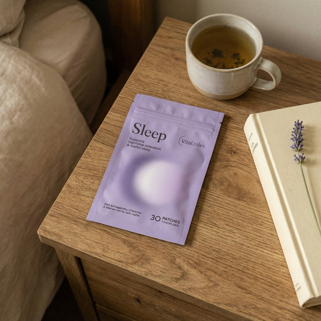 Natural Sleep Patches: How They Work, What to Expect and What Ingredients to Look for. A science-backed guide from Vital Vibes.